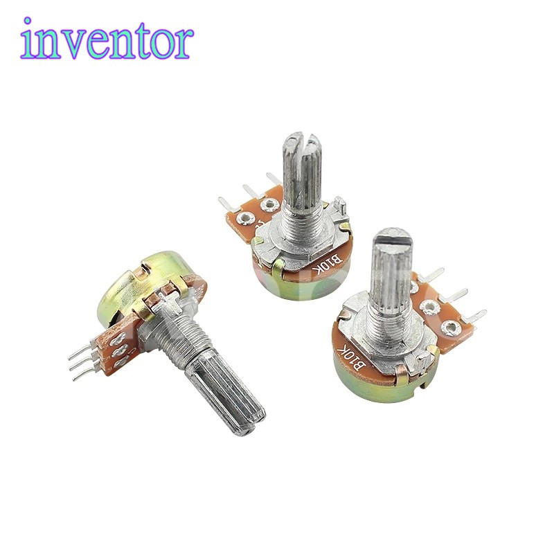 Chiết áp đơn WH148 B1K 2K 5K 10K 20K 50K 100K 250K 500K 1M 20MM 3PIN WH148