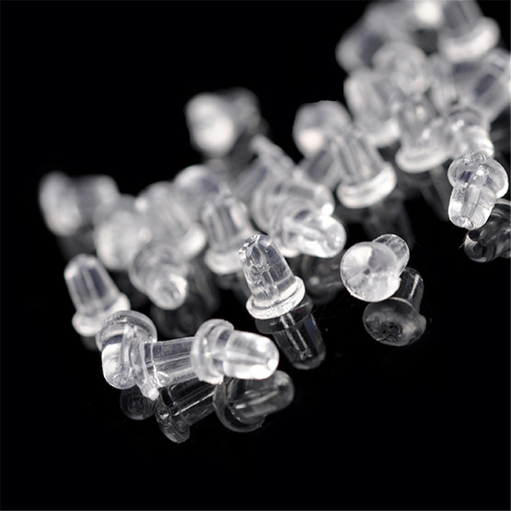 Set 20 Khuyên Tai Nhựa Nhiều Kiểu Dáng Cá Tính