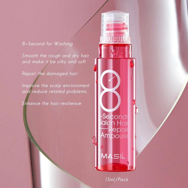 Tinh Chất Dưỡng Tóc masil 8 Giây ampoule / volume 15Ml