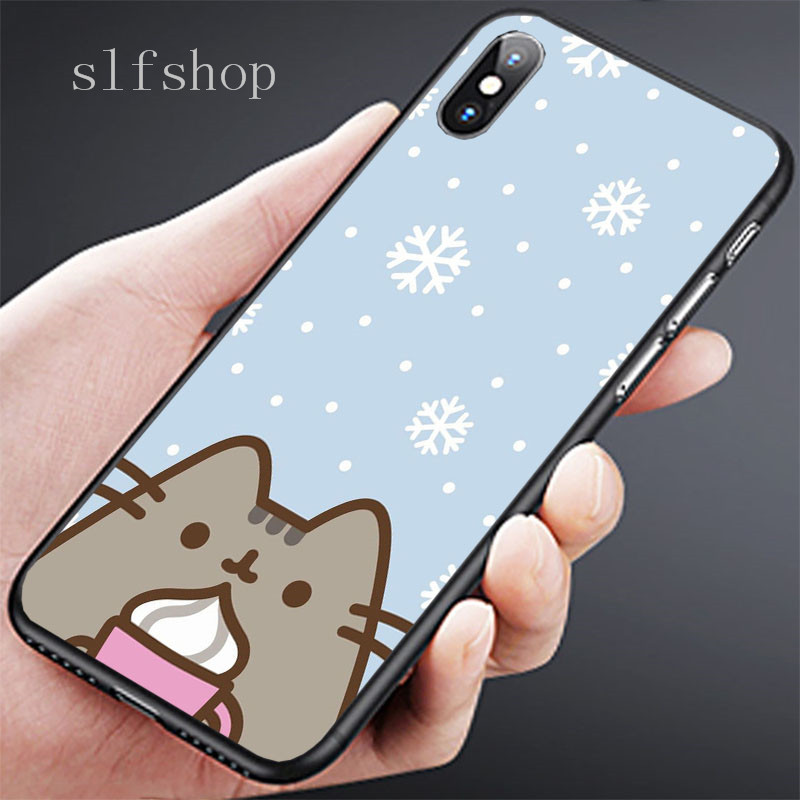 Ốp Điện Thoại Mềm In Hình Mèo Pusheen Cho Htc 816 820 826 828 830 825 610 626 650 628 700 7088 728 10