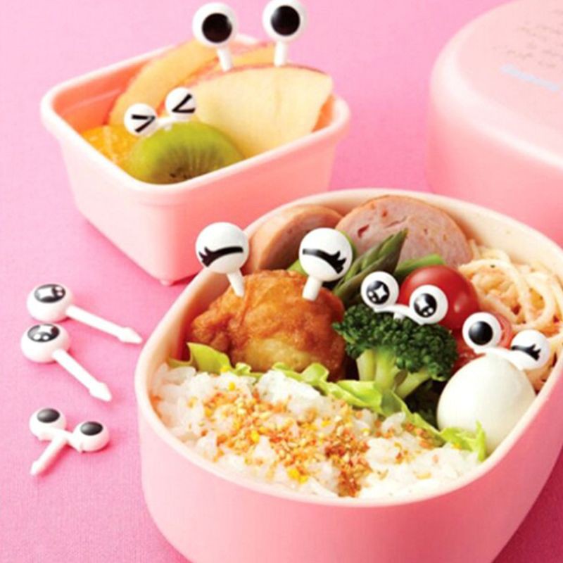 Set 10 Xiên Mini Dễ Thương Dùng Để Trang Trí Bánh