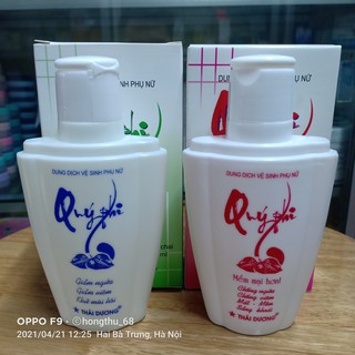 (CHÍNH HÃNG)Dung dịch vệ sinh phụ nữ Quý Phi 120ml