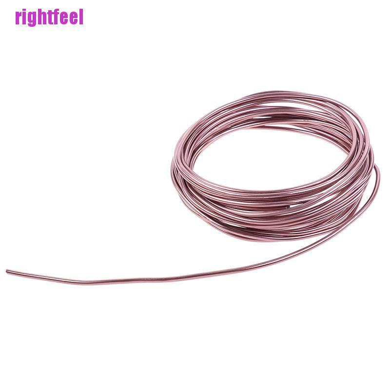 Rightfeel Bonsai Wires Anodized Aluminum Bonsai Training Wire Total 16.5 Feet (Brown)