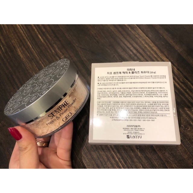 PHẤN PHỦ BỘT GEO SEMPRE HAPPY & PLEASE POWDER