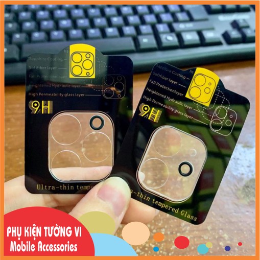 Kính full cả cụm camera iPhone 11, 11 Pro, 11 Pro Max, 12 Mini, 12, 12 Pro, 12 Pro Max, 13, 13 Mini, 13 Pro, 13 Pro Max