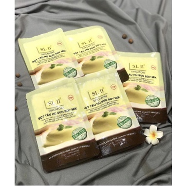 Bột tàu hũ Singapore Bếp xíu xíu, Gói 500G không chất bảo quản, không phẩm màu