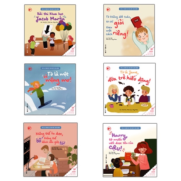 Sách - Combo Trẻ là thiên tài theo một cách riêng (6 cuốn)