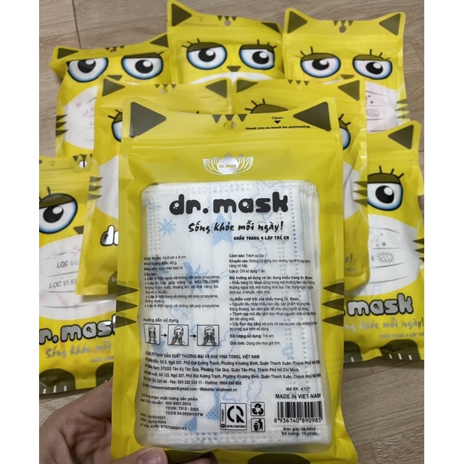 Khẩu trang trẻ em dr.mask