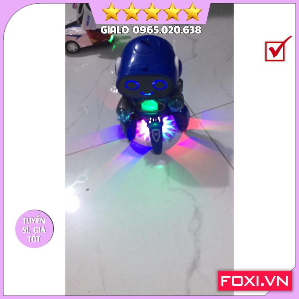 Đồ chơi robot dancer biết nhảy nhót-phát sáng-xoay 360 độ-trò chơi vui nhộn-bổ ích-gần gũi cho bé