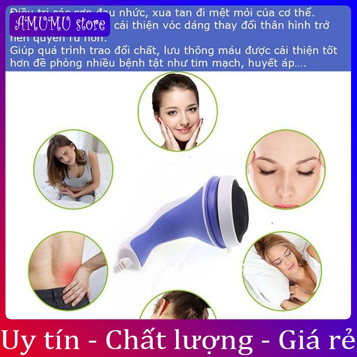 Máy Massage Cầm Tay Relax & Spin Tone 5 Đầu