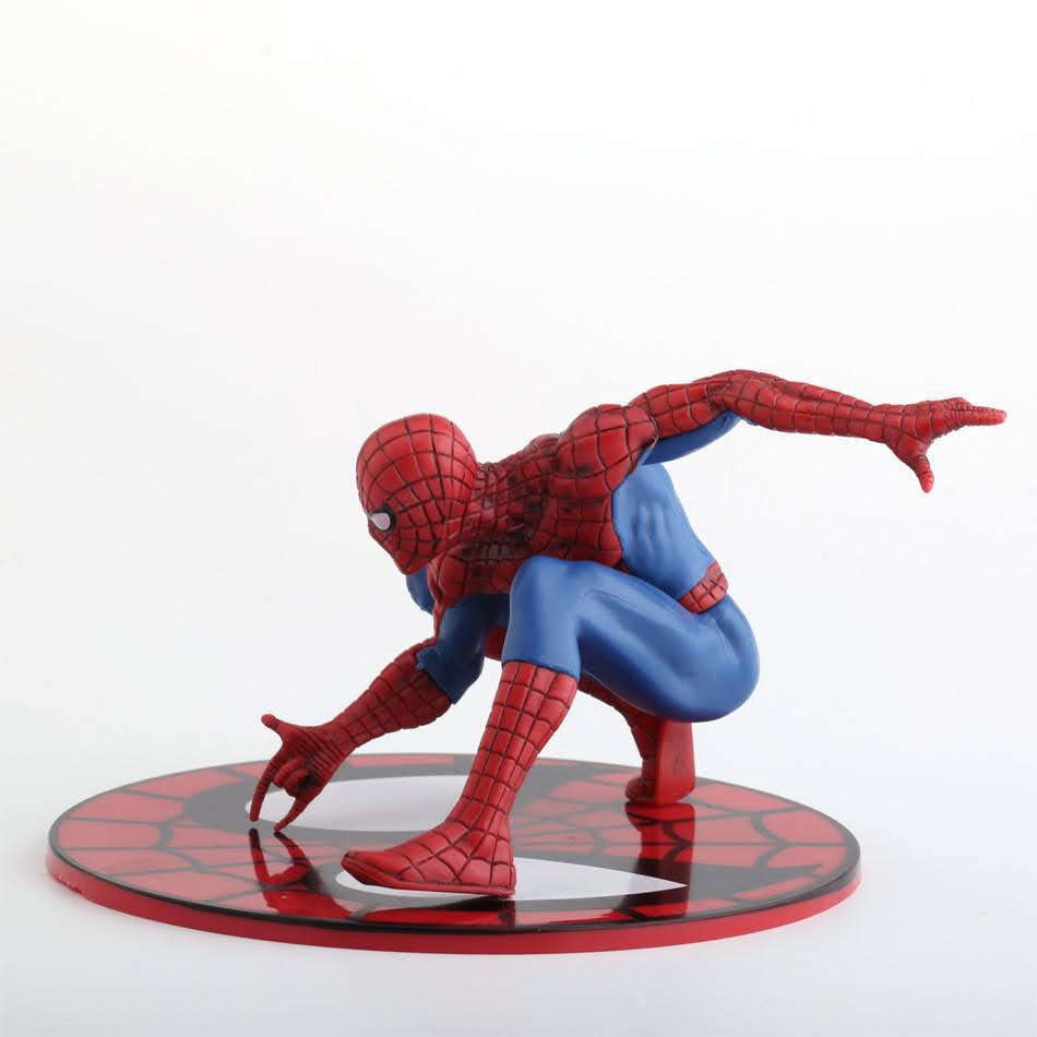 Mô hình Người Nhện | Tiểu cảnh Spider man Terrarium để bàn mini (Tặng chân đế)