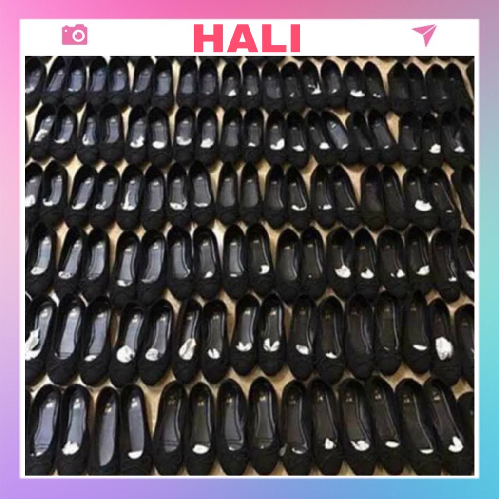 Giày búp bê bệt có nơ chun nữ xinh xắn | BigBuy360 - bigbuy360.vn