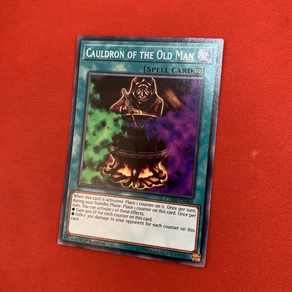 [EN-JP][Thẻ Bài Yugioh Chính Hãng] Cauldron Of The Old Man