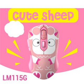 Chuột không dây dareu lm115g multi color cute sheep