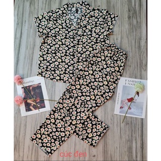 Bộ mặc nhà pijama lụa có bigsize
