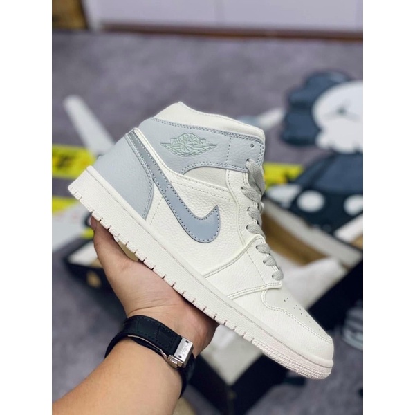 GIÀY JD1 MID KEM XÁM PHẢN QUANG 1:1 SC [ FREESHIP + BOX ]