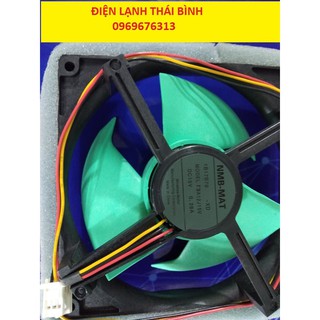 quạt tủ lạnh sharp 15vol  3 dây kích thước 12,5cm