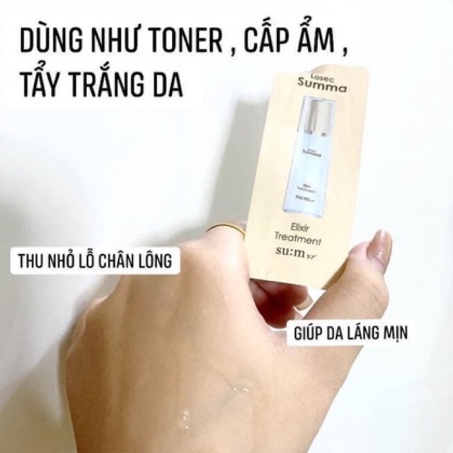 10 gói tinh chất trắng da mờ nám Sum37 Treatment