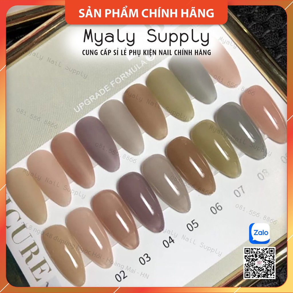 [Hàng Chính Hãng] Set Sơn AS Đỏ 9 Chai Cao Cấp - ABS