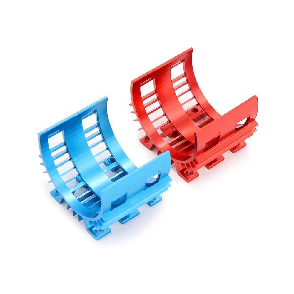 Bộ Tản Nhiệt Động Cơ 540 550 Bằng Nhôm Cho Xe Buggy Crawler Wltoys TRX-4 SCXI10 RC4WD 1 / 10