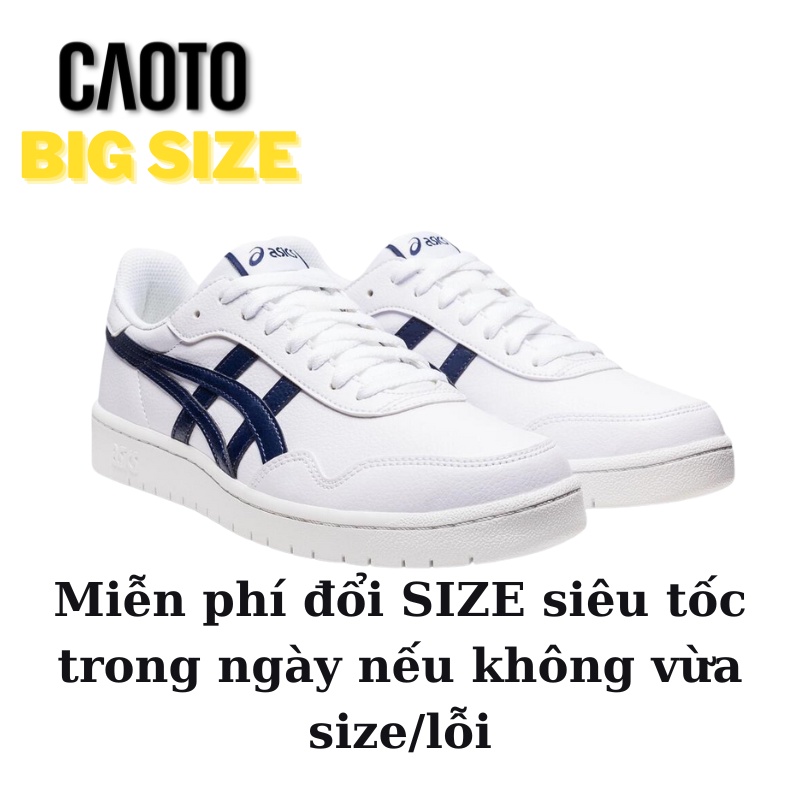 Giày Thể Thao Asics Japan S Running Shoes Màu Trắng Xanh Size Lớn - Giày Running Shoes Size Lớn Nam 45 46 47 48