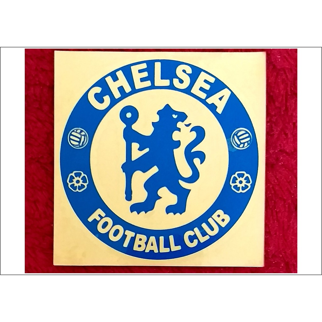 Hình dán logo chelsea đẹp mắt cao cấp