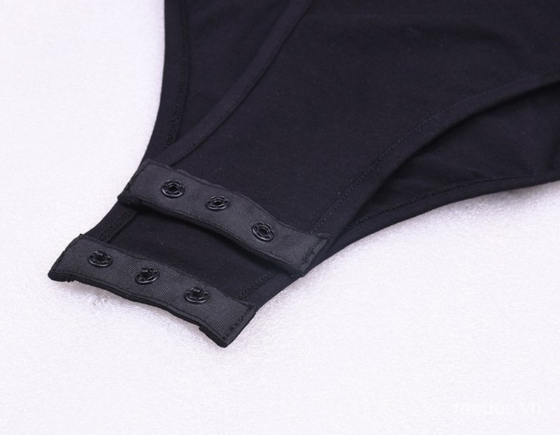 Áo liền quần Lệch Vai Màu Trơn Cho Nữ