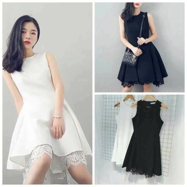 Đầm ren chữ A có SIZE (kèm HÌNH VẢI)