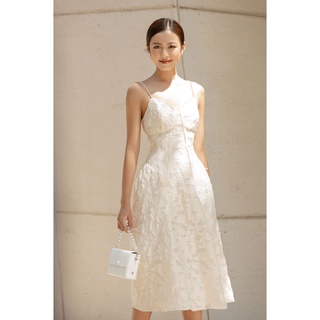 OLV - Đầm Cream Rose Dress