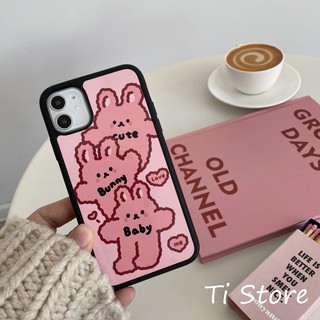 Ốp Lưng Rabbit Pink iP [ TI STORE ]