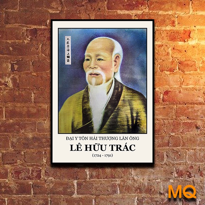 Album 20 Mẫu Tranh Các Vị Danh Y Nổi Tiếng -  Tranh Có Khung Viền Nổi - Tranh Trang Trí Phòng khám Đ.Y