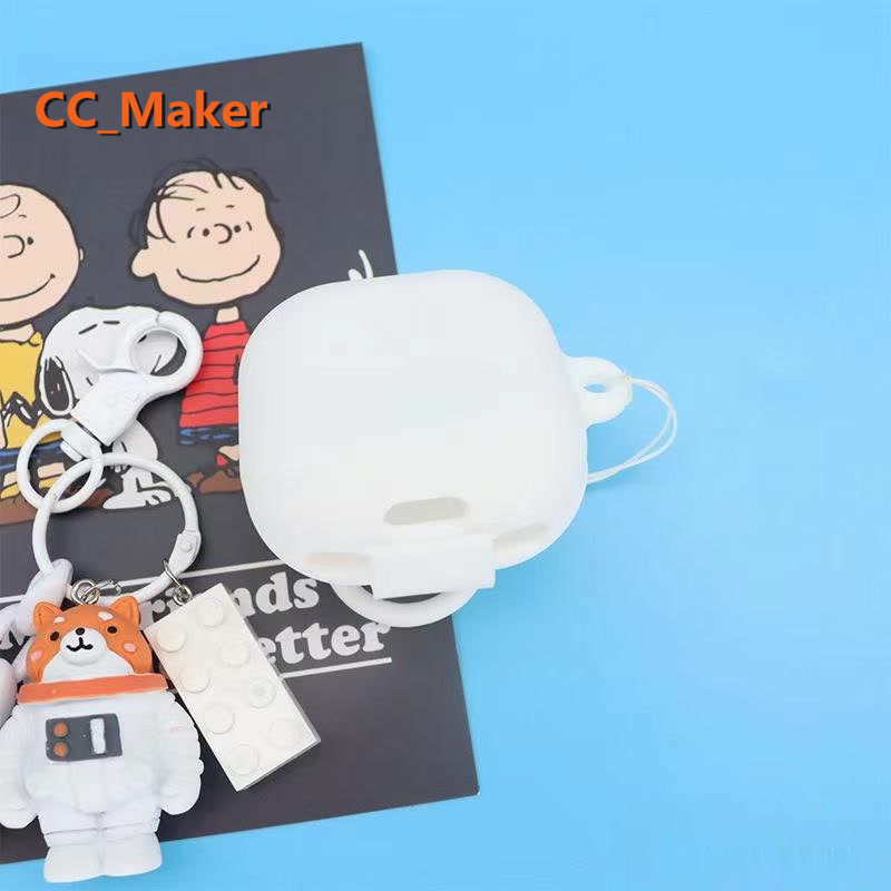 Ốp Lưng Silicon Mềm Có Móc Khóa Hình Thú Đáng Yêu Cho Samsung Galaxy Buds Pro | BigBuy360 - bigbuy360.vn