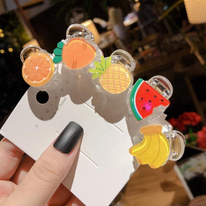 Kẹp Tóc Hình Trái Cây Dễ Thương Cho Bé Gái