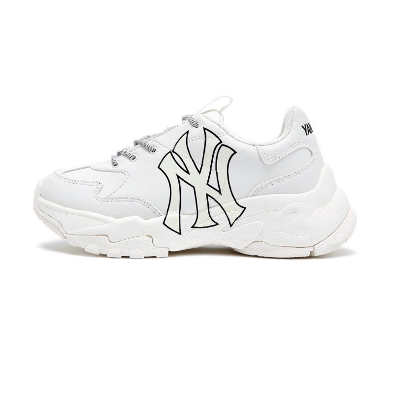 Giày Thể Thao MLB LA,NY Nam Nữ, Giày Sneaker Dodgers Đế Độn Tăng Chiều Cao Siêu Hot Siêu Xinh Full Size