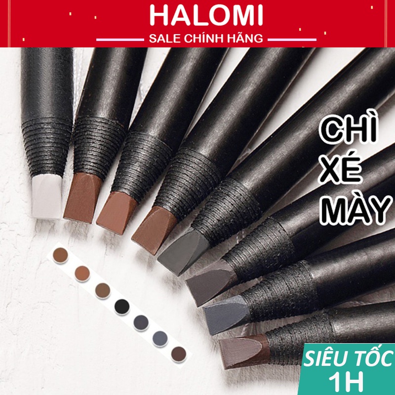 Chì Xé Kẻ Chân Mày Haozhuang Sắc Nét Dễ Kẻ, Chì Kẻ Mày Phẩy Sợi Chuyên Dùng Cho Makeup