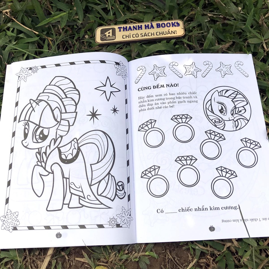 Sách - My Little Pony - Jumbo: Tô Màu Và Các Trò Chơi (Dành cho trẻ từ 2-6 tuổi) - Bộ 3 quyển lẻ tùy chọn