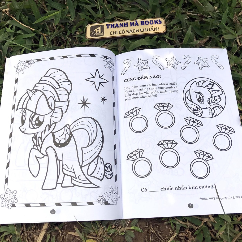 Sách - My Little Pony - Jumbo: Tô Màu Và Các Trò Chơi 2 (2-6 tuổi)