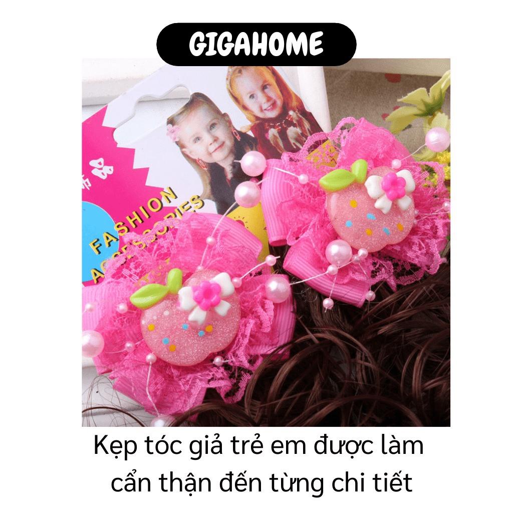 Tóc giả   GIÁ VỐN  Kẹp tóc giả trẻ em có thể cách điệu thành nhiều kiểu khác nhau, thể hiện phong cách cá tính 6391