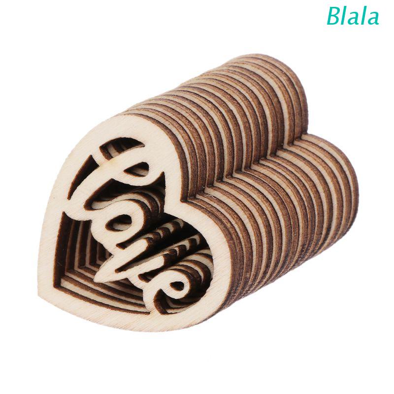 Set 15 Miếng Gỗ Khắc Chữ Love Dùng Để Trang Trí Tiệc Cưới