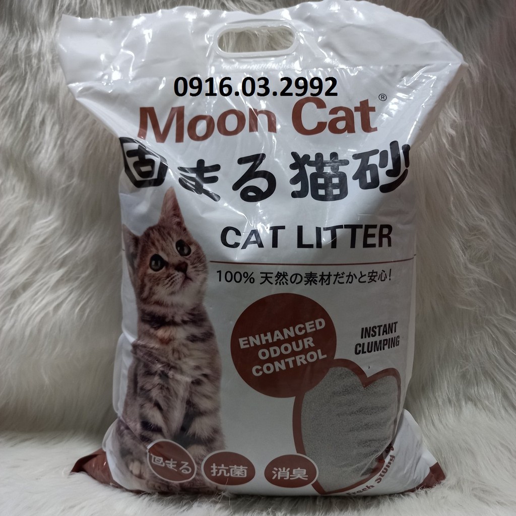 [Mã 44FMCGSALE1 giảm 10% đơn 250K] Cát vệ sinh cho mèo cát Nhật, Cát vệ sinh cho mèo than hoạt tính 16L