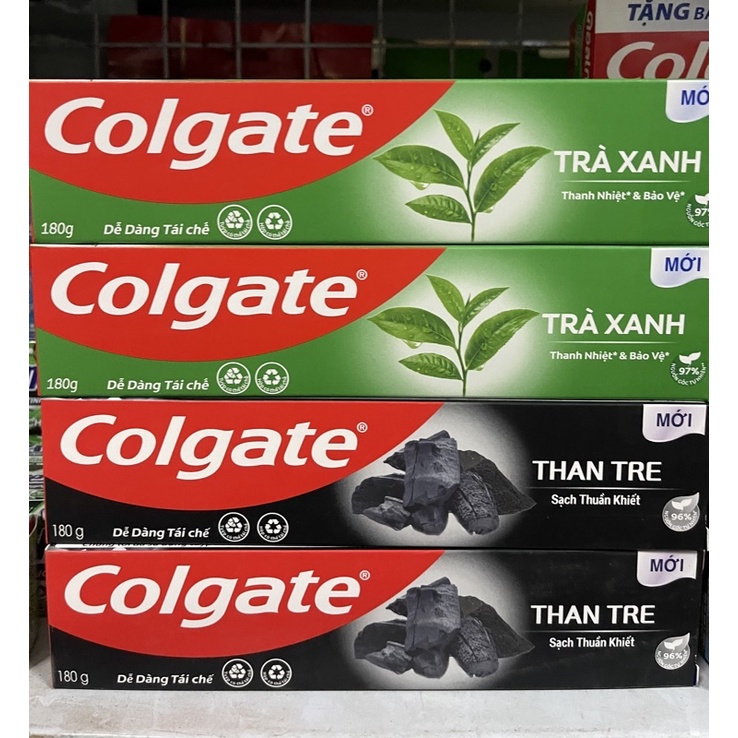 Kem đánh răng Colgate trà xanh thanh nhiệt và bảo vệ 180g