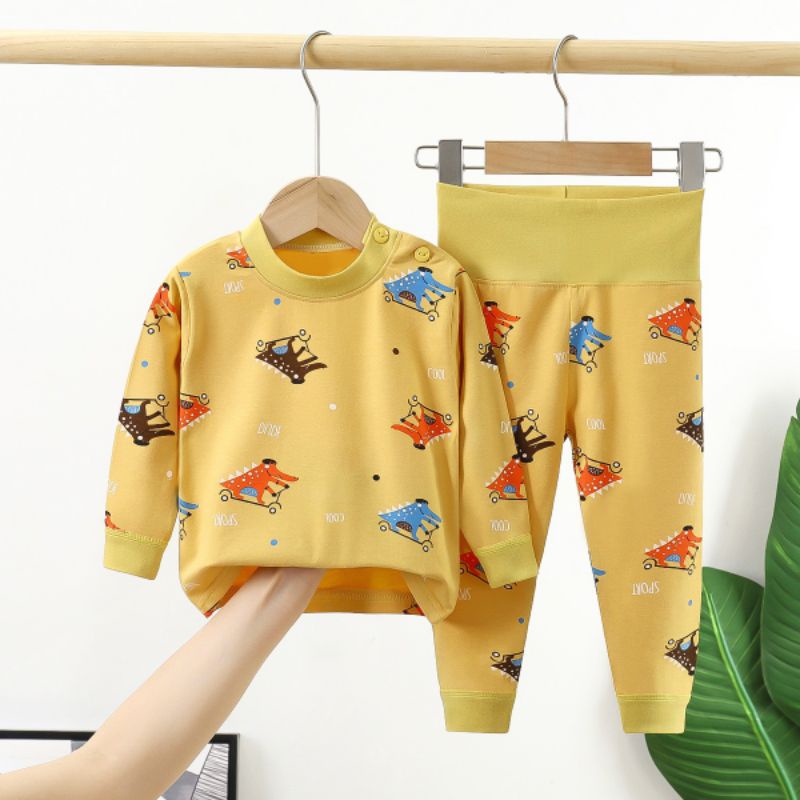 Bộ Thu Đông Cotton Len Bé Trai - Bé Gái Hàng Quảng Châu