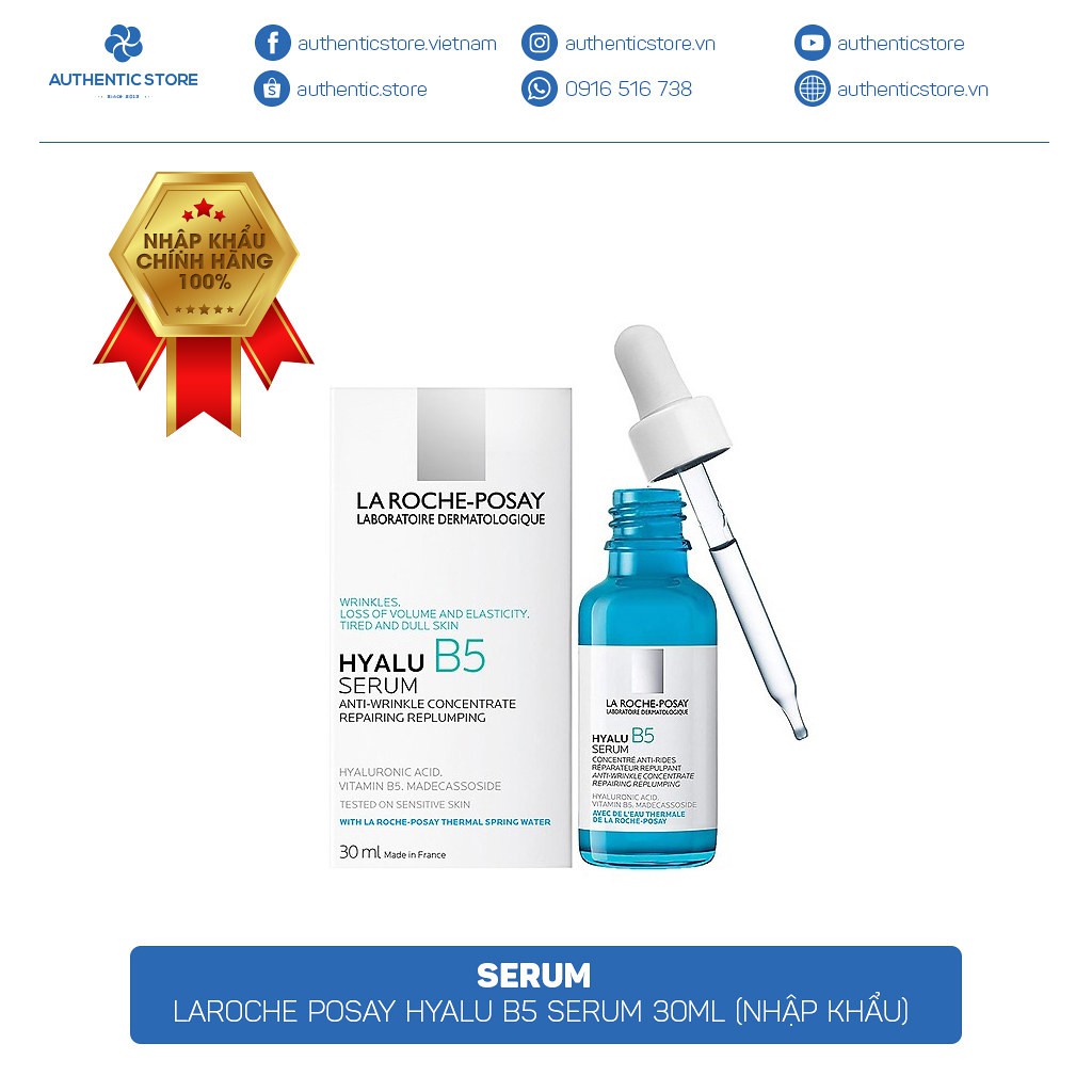 Serum La Roche Posay Hyalu B5 phục hồi da