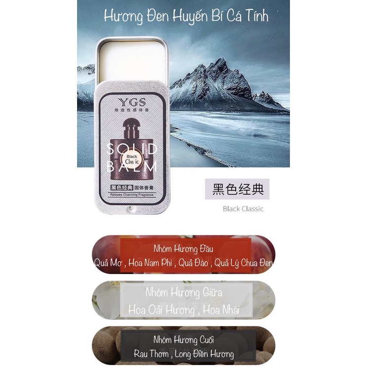 Sét Hộp Nước Hoa Khô  3 Mùi YGS Reisease Charming Fragrance