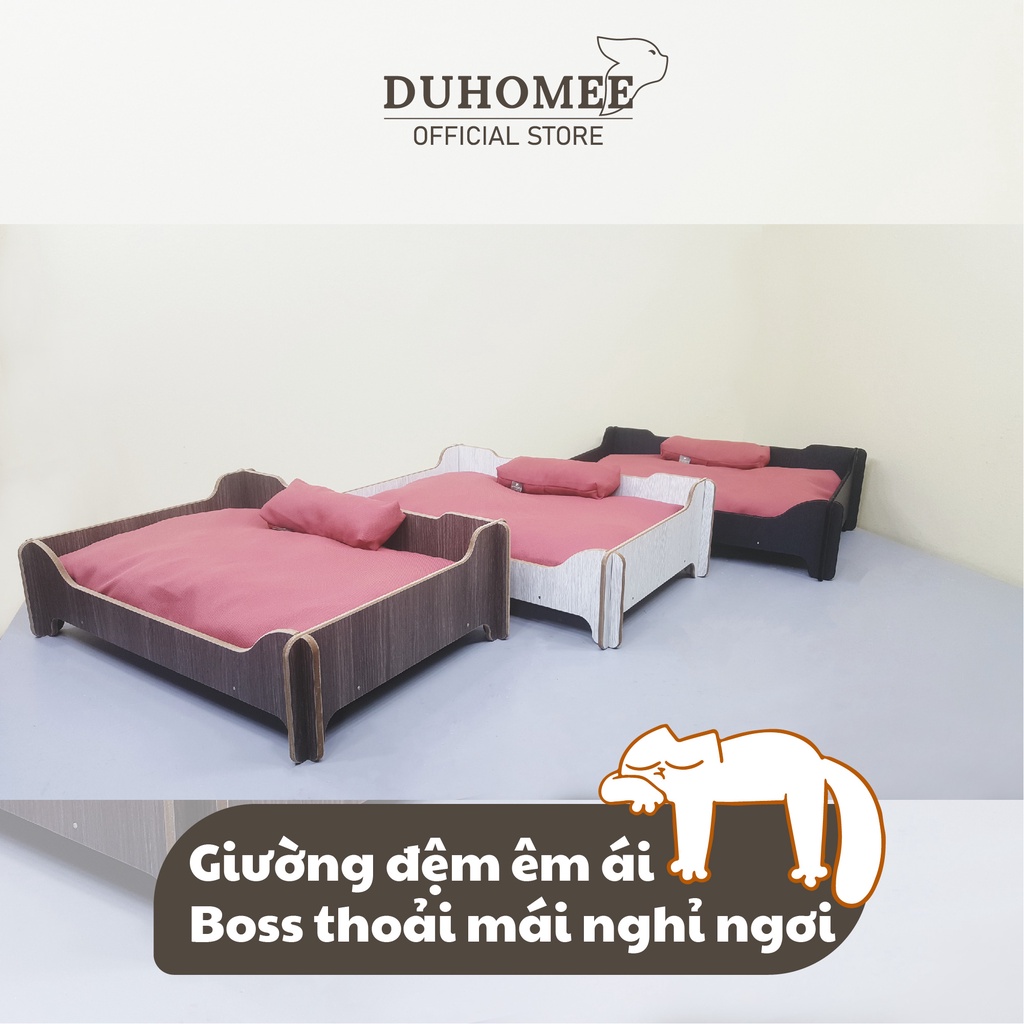 Giường nệm thú cưng dành cho chó mèo | Duhomee | Giường MAMAYA êm ái chăm sóc sức khỏe cho chó mèo