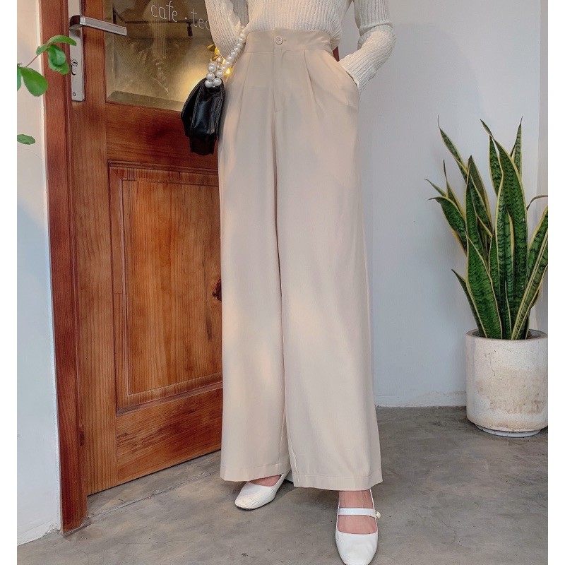 QUẦN SUÔNG NỮ - Chất liệu Kaki cao cấp - Phiên bản Màu Pastel -  [THIẾT KẾ] | BigBuy360 - bigbuy360.vn