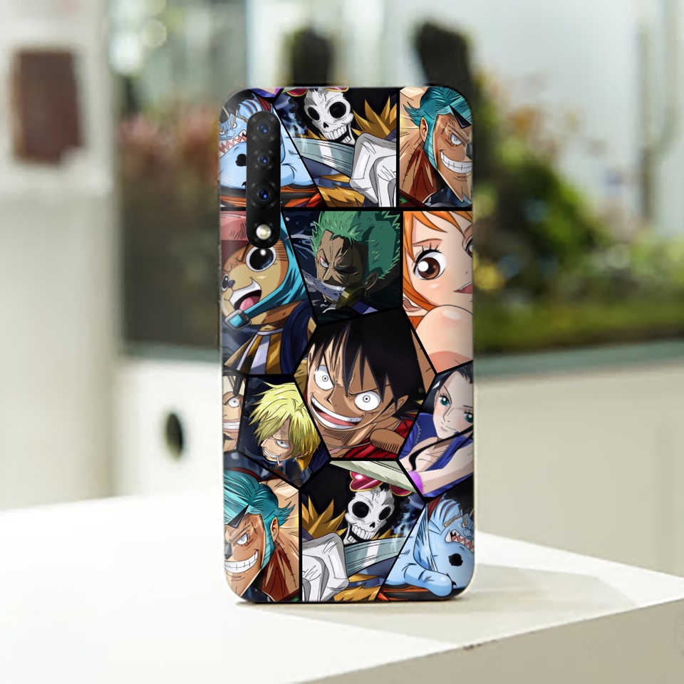 Miếng Dán Skin Điện Thoại In Hình One Piece Luffy Cho Iphone 7/ 8/ X/ XS/ 11/ 11 Pro Max Và Các Dòng Máy Android