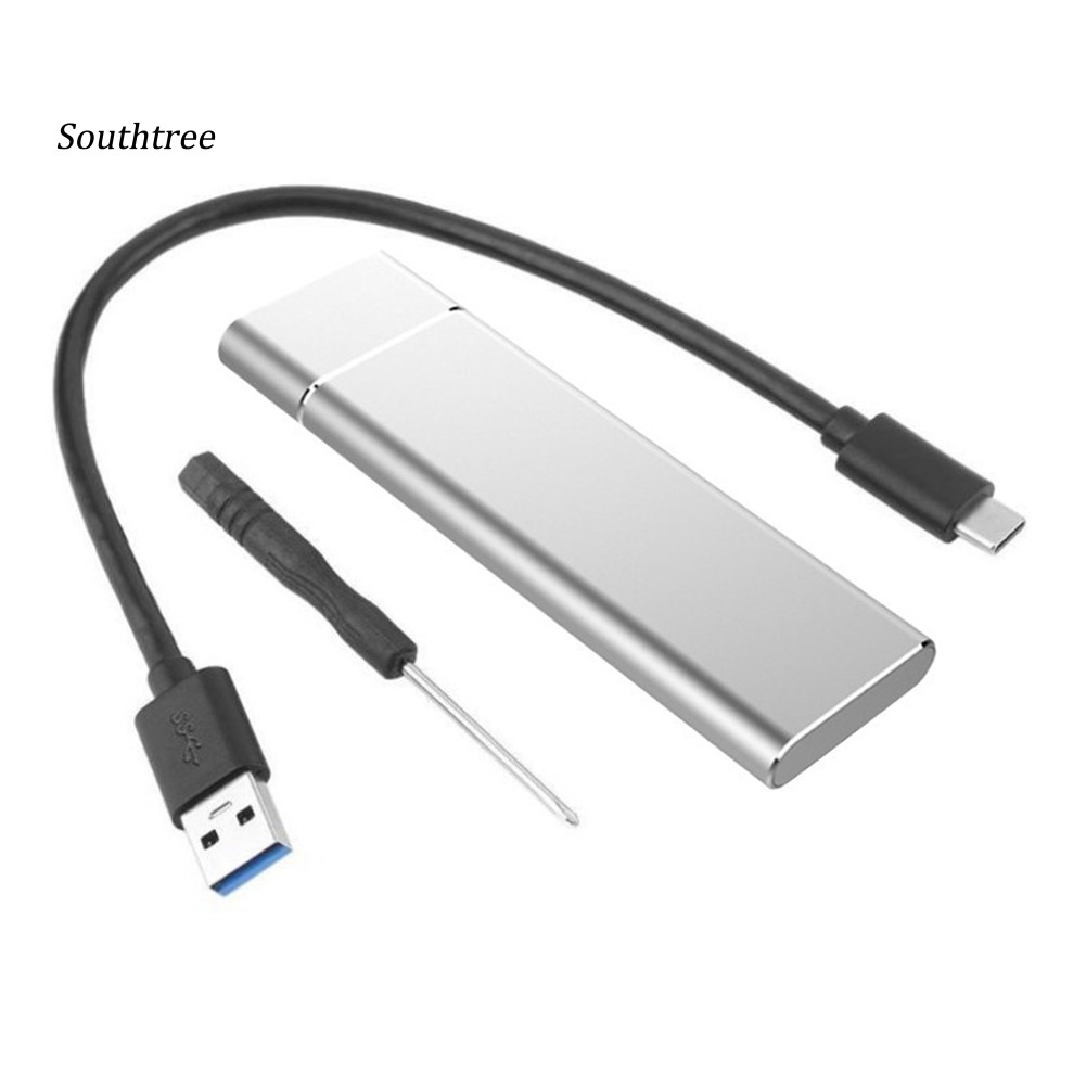 Hộp Đựng Ổ Cứng Di Động SSD M.2 NGFF Kết Nối USB 3.1 Tốc Độ Cao | BigBuy360 - bigbuy360.vn
