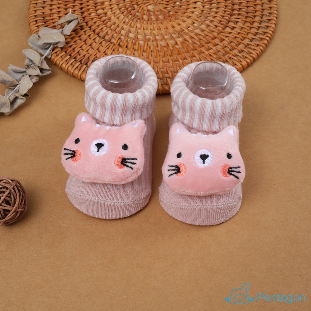 Vớ Thuyền Chống Trượt In Họa Tiết Hoạt Hình Dễ Thương Cho Bé Sơ Sinh