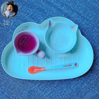 Khay ăn dặm hình mây cho bé